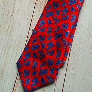 Egon von Furstenberg Paisley Pattern Tie